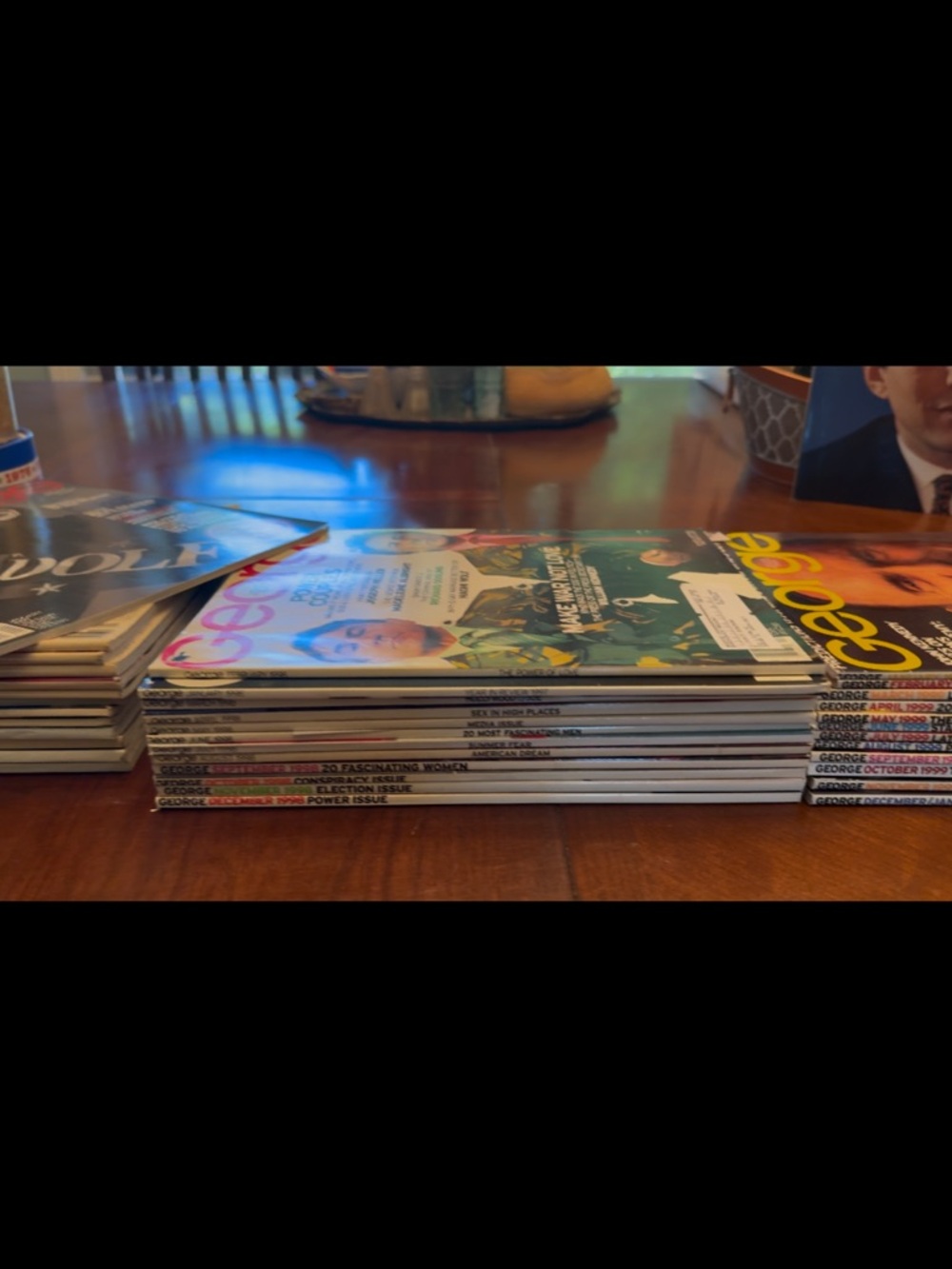 George Magazine Every Issue / Complete Run In Outstanding Conditon - Picture 11 of 17